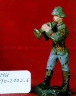 Soldat aus Spielmannszug, Trompeter (?)