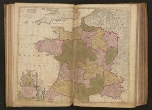 Le Royaume De France divise en Toutes ses Provinces et ses Acquisitions : Auec Privilege des Estatz de Holl & Westf