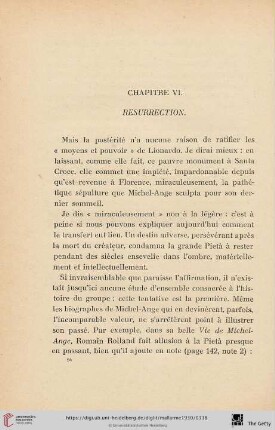 Chapitre VI: Resurrection