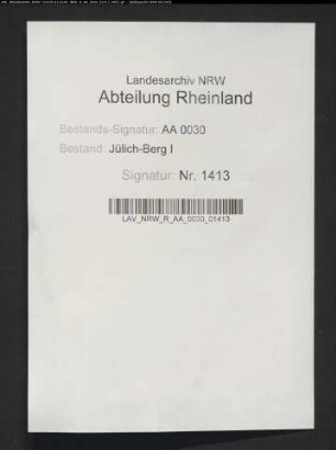 Zoll zu DÜNNWALD