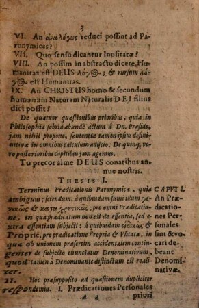 De Praedicationibus Personalibus