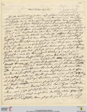Brief von Clemens Brentano an Achim von Arnim