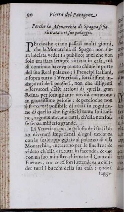 Perche la Monarchia di Spagna si sia ritirata nel suo palaggio