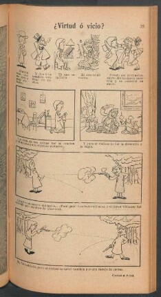 ¿Virtud ó vicio? - [Cómic]