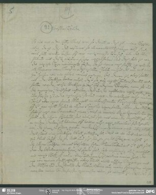 Eigenh. Brief von Karl August Moritz Schlegel an August Wilhelm von Schlegel, Harburg, 29.04.1796