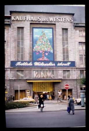 KadeWe 23.11.76.