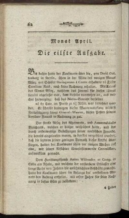 Die eilfte Aufgabe