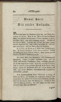 Die eilfte Aufgabe
