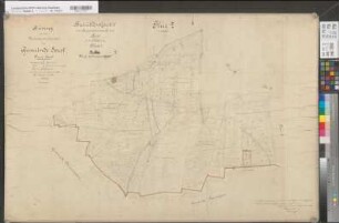 Soest (Soest), Separation Soest, Bl. 7 Brouillonkarte I Flur 7