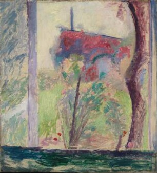 Blick in einen Garten