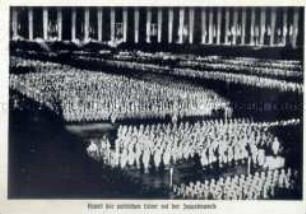 Die Zeppelinwiese während des Reichsparteitages 1936