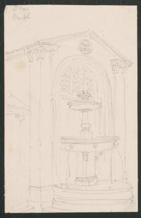 Markthalle mit Springbrunnen in Oran