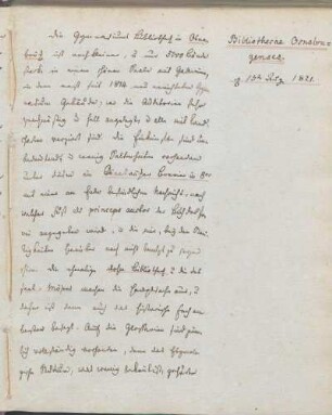 Bibliothecae Osnabrugenses.