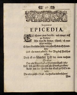 40-56, Epicedia.