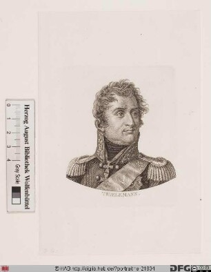 Bildnis Johann Adolph Thielmann (1812 Frhr. von)