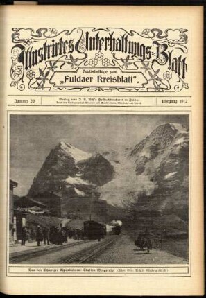 Ausgabe vom Sonntag, den 08. September 1912.