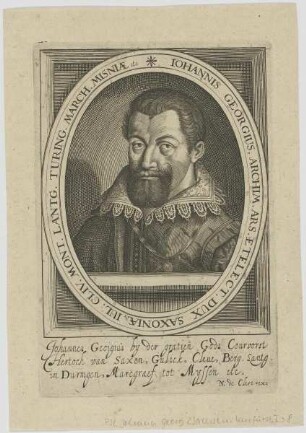 Bildnis des Iohannis Georgius, Dux Saxoniae
