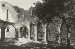 Stadtroda, Kloster : Stadtroda. Ruinen des Zisterzienser-Nonnenklosters