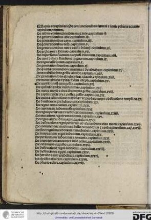 Brevis recapitulatio de coniunctionibus Saturni et Iovis primi tractatus capitulum primum.