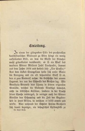 Die Bürgerliche Kunst und die besitzlosen Volksklassen