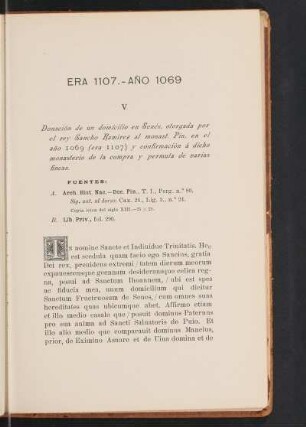 Era 1107. - Año 1069