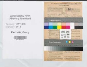 Entnazifizierung Georg Piechotta, geb. 30.01.1896 (Verw.Oberinspektor)