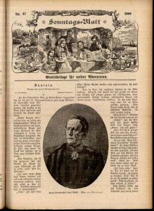 Ausgabe vom Sonntag, den 28. Oktober 1900.
