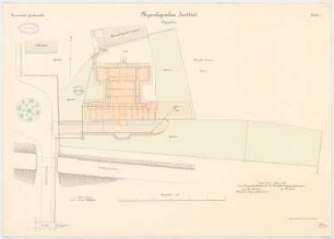 Universität Greifswald Physiologisches Institut: Lageplan 1:250