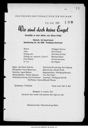 Wir sind doch keine Engel