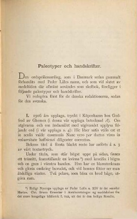 Östnordiska och latinska medeltidsordspråk : Peder låles ordspåk och en motsvarande svensk samling, I