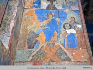 Die Ausmalung der Sankt Nikolauskirche : Die Ausmalung des nördlichen Querhauses : Die Auferstehung Christi