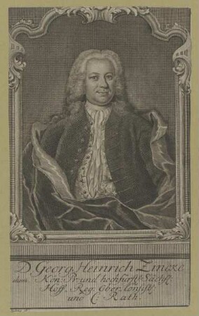 Bildnis von Georg Heinrich Zincke
