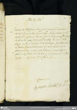 Briefe der Gran Duchessa di Toscana [d.i. Bianca Cappello (1548-1587)]