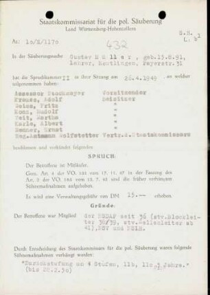 Müller, Gustav