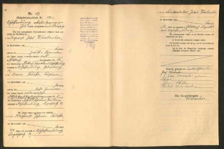 Standesamtsbuch der Stadt Aschaffenburg: Eheschließungen 252/1930 - 130/1931