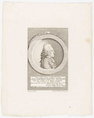 Bildnis des Georgio Wolffg. Panzero