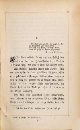 Ida Gräfin Hahn-Hahn : novellist. Lebensbild
