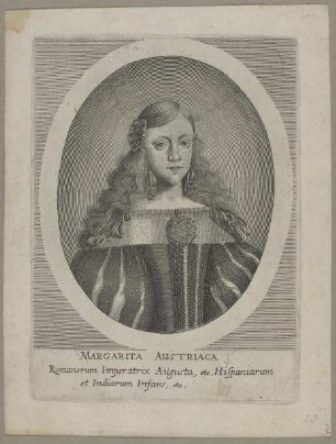 Bildnis der Margarita Austriaca
