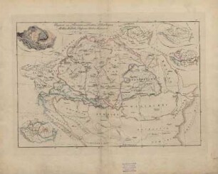 Ungarn mit Slavonien und Croatien, Siebenbürgen, Moldau, Wallachei, Bulgarien, Serbien, Bosnien etc