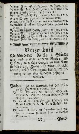 Aachen. - Löwenstein-Wertheim.