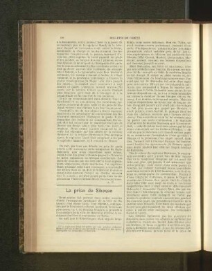 La prise de Sikasso.