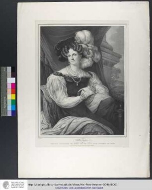 Wilhelmine : Gross Und Erbprinzessin Von Hessen Und Bey Rhein Gebor: Prinzessin Von Baden