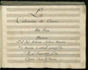 La Calamità de' cuori; V (7), Coro, orch