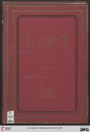 11: L' art: revue hebdomadaire illustrée