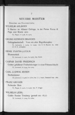 Neuere Meister