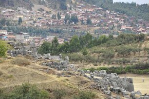 Cusco - Reste der alten Inka-Festung : Reste der alten Inka-Festung. Aufgenommen am 31. August 2011 in Cusco