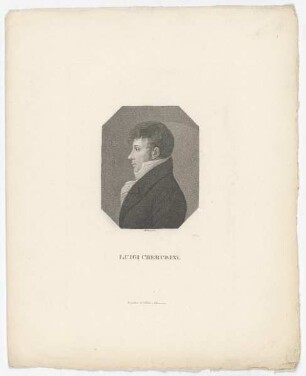 Bildnis des Luigi Cherubini