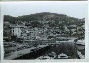 Hafen und Altadt, Villefranche, zwischen Nizza und Monaco gelegen, Italien