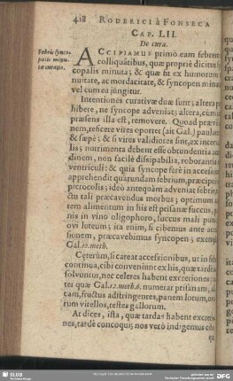 Cap. LII. De cura