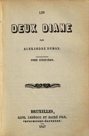 Les deux Diane, 5